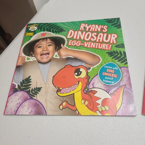 Ryans‎ Dinosaur Egg-Venture & Who Will It Be? Kids Books Set - Picture 2 of 7